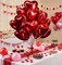 30 Pcs Red Heart Foil Balloons 18 Inch – Love Mylar Balloons for Valentine’s Day Decorations, Wedding Proposal, Party Backdrop & Birthday Supplies